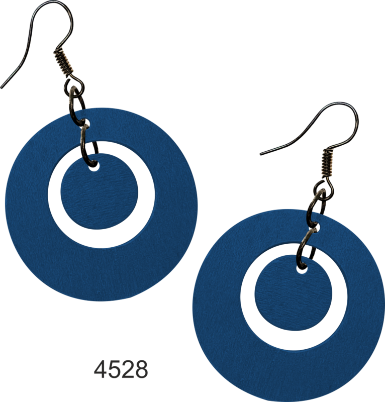 Petroolin väriset ympyräkorvakorut