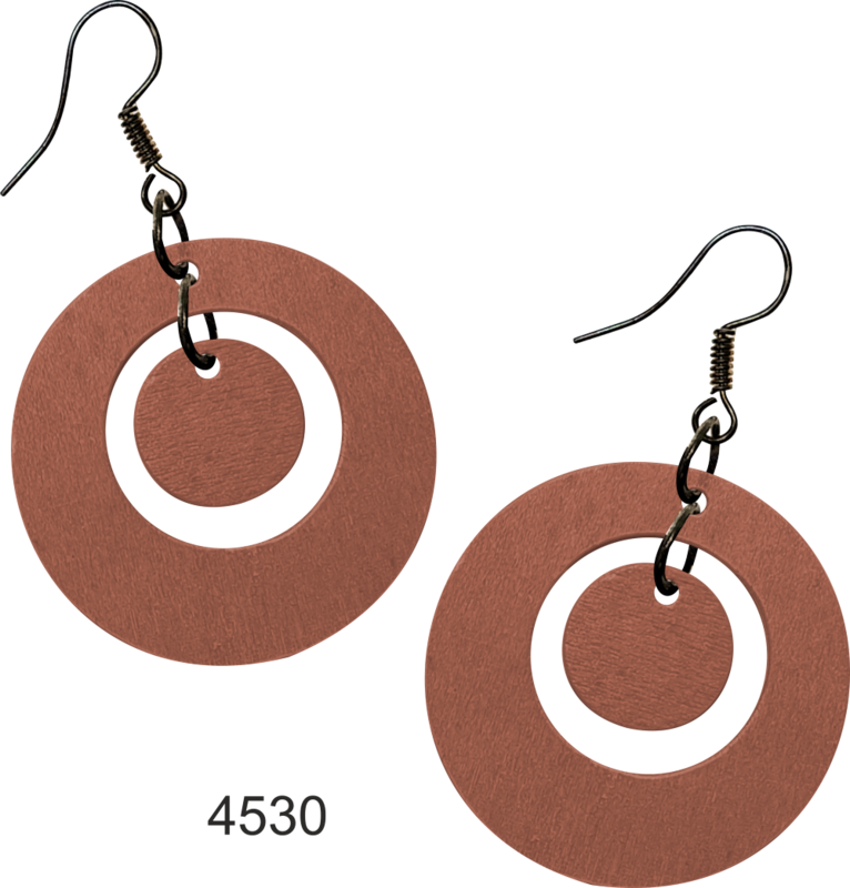 Ruskeat ympyräkorvakorut