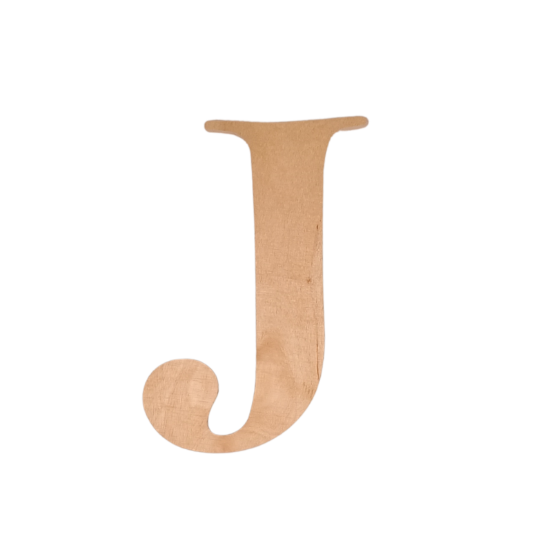 J - Sisustuskirjain LARGE