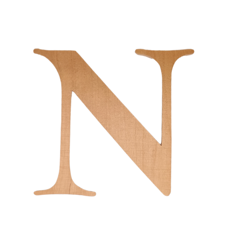 N - Sisustuskirjain LARGE