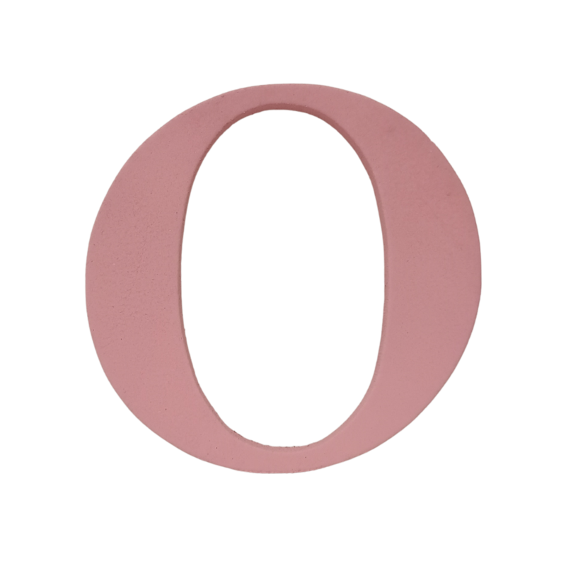 O, mini vaaleanpunainen